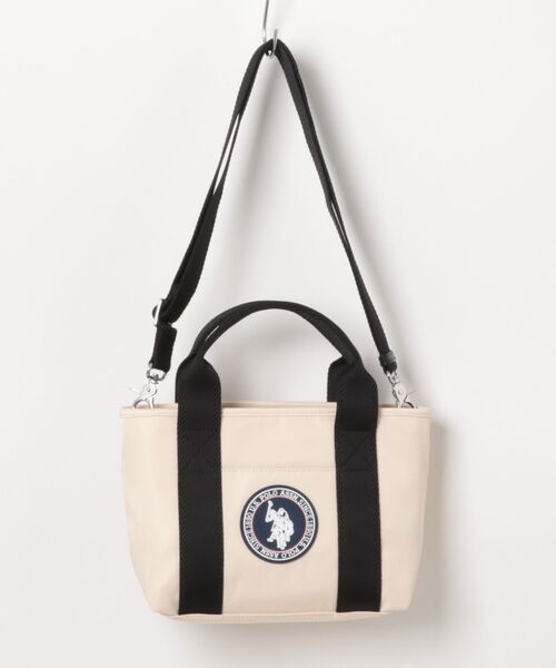 U.S. POLO ASSN.(ユーエスポロアッスン)の「【U.S. POLO ASSN.】 ユーエスポロアッスン Downtown ミニトートバッグ USPA-2717(トートバッグ・レディース・グレー/ベージュ/ネイビー/ブラック・FREE)」の21枚目の写真