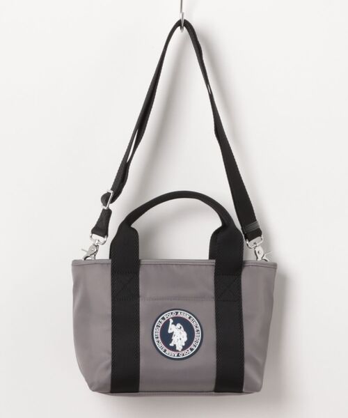 U.S. POLO ASSN.(ユーエスポロアッスン)の「【U.S. POLO ASSN.】 ユーエスポロアッスン Downtown ミニトートバッグ USPA-2717(トートバッグ・レディース・グレー/ベージュ/ネイビー/ブラック・FREE)」の22枚目の写真