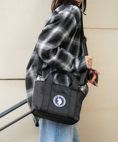 U.S. POLO ASSN.(ユーエスポロアッスン)の「【U.S. POLO ASSN.】 ユーエスポロアッスン Downtown ミニトートバッグ USPA-2717(トートバッグ・レディース・グレー/ベージュ/ネイビー/ブラック・FREE)」の8枚目の写真