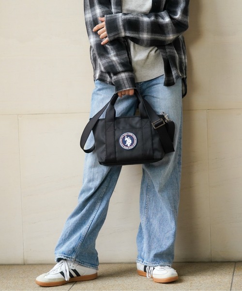 U.S. POLO ASSN.(ユーエスポロアッスン)の「【U.S. POLO ASSN.】 ユーエスポロアッスン Downtown ミニトートバッグ USPA-2717(トートバッグ・レディース・グレー/ベージュ/ネイビー/ブラック・FREE)」の16枚目の写真