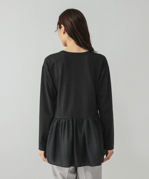 GLOBAL WORK（グローバルワーク）の「ヘビロッTEEアソート切り替えプルオーバー/580895（Tシャツ/カットソー・レディース・ホワイト系その他2/ホワイト/ブラック・LARGE/MEDIUM）」の18枚目の写真