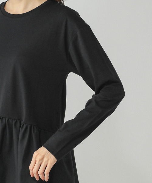 GLOBAL WORK（グローバルワーク）の「ヘビロッTEEアソート切り替えプルオーバー/580895（Tシャツ/カットソー・レディース・ホワイト系その他2/ホワイト/ブラック・LARGE/MEDIUM）」の21枚目の写真