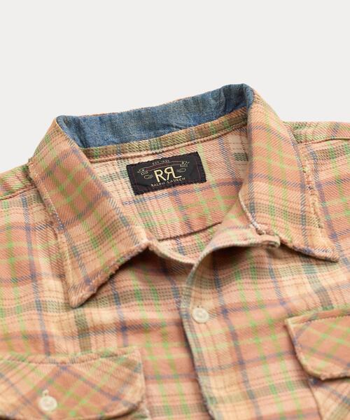 セール】リペアード チェック ツイル キャンプ シャツ（シャツ