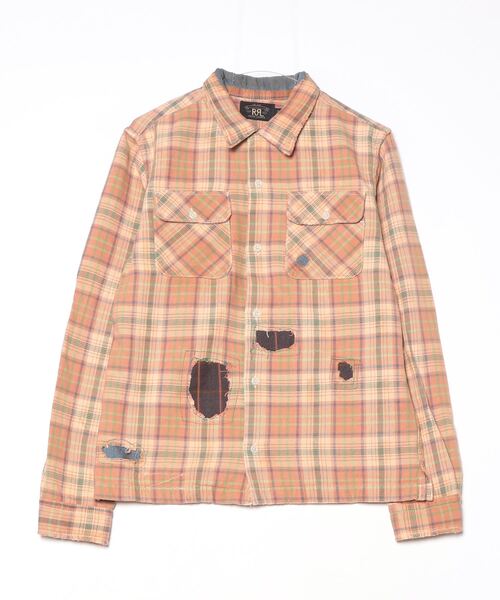 リペアード チェック ツイル キャンプ シャツ（シャツ/ブラウス）｜RRL