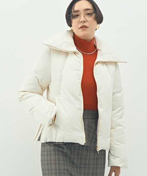 NOLLEY’S（ノーリーズ）の「ウォッシャブルロイヤルダウン（ダウンジャケット/コート・レディース・アイボリー/ブラック・36/38）」の18枚目の写真