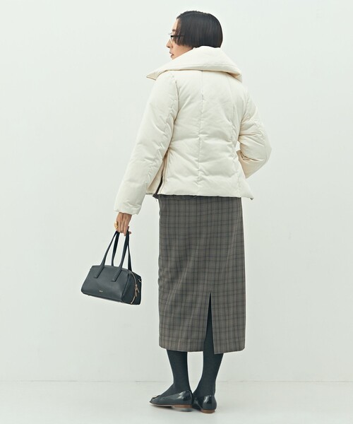 NOLLEY’S（ノーリーズ）の「ウォッシャブルロイヤルダウン（ダウンジャケット/コート・レディース・アイボリー/ブラック・36/38）」の22枚目の写真