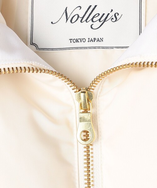 NOLLEY’S（ノーリーズ）の「ウォッシャブルロイヤルダウン（ダウンジャケット/コート・レディース・アイボリー/ブラック・36/38）」の8枚目の写真