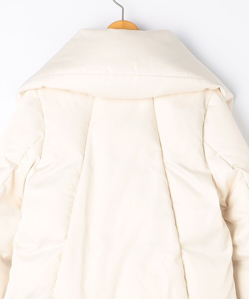 NOLLEY’S（ノーリーズ）の「ウォッシャブルロイヤルダウン（ダウンジャケット/コート・レディース・アイボリー/ブラック・36/38）」の9枚目の写真