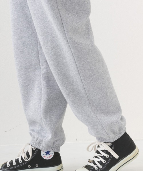 OMNES（オムネス）の「OMNES×FRUIT OF THE LOOM 裏起毛スウェットパンツ（スウェットパンツ・レディース・ネイビー/グレー・LARGE/MEDIUM）」の16枚目の写真