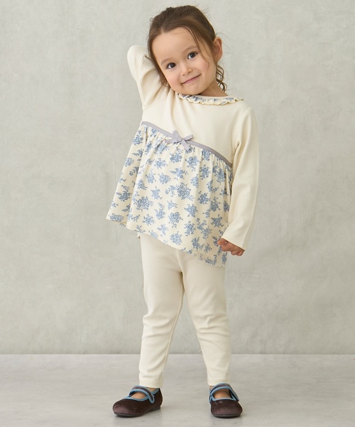 petit main（プティマイン）の「【フワもちっと】カットチュニック（チュニック・キッズ・ピンク/パープル系その他/クリーム/アイボリー/ライトピンク・130cm/80ｃｍ/90cm/110cm/100cm/120cm）」の6枚目の写真