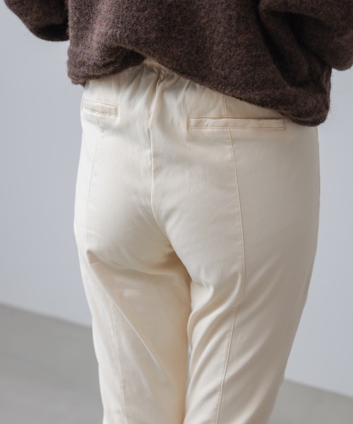 Bou Jeloud（ブージュルード）の「【36-42サイズ展開あり】裏起毛 HAKIYASE＋（その他パンツ・レディース・マスタード/インディゴブルー/ブラック/オフホワイト/チャコールグレー・38/36/40/42）」の17枚目の写真