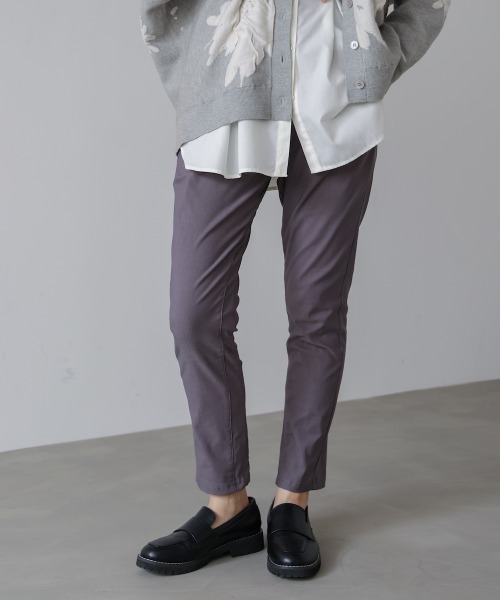 Bou Jeloud（ブージュルード）の「【36-42サイズ展開あり】裏起毛 HAKIYASE＋（その他パンツ・レディース・マスタード/インディゴブルー/ブラック/オフホワイト/チャコールグレー・38/36/40/42）」の19枚目の写真