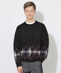 【新品.タグ付き】♡ブルーレーベルクレストブリッジ♡ニットパーカー♡ブラック♡ BLUE LABEL / BLACK LABEL CRESTBRIDGE｜ブルーレーベル