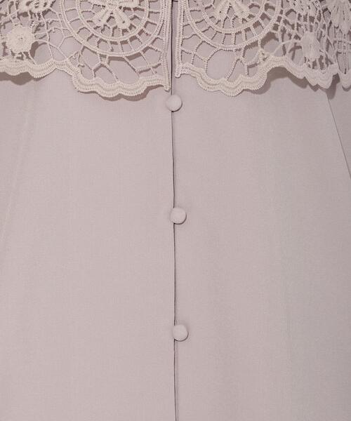 AND COUTURE(アンドクチュール)の「レースカラーブラウス(シャツ/ブラウス・レディース・オフホワイト/ピンク/ネイビー・FREE)」の20枚目の写真