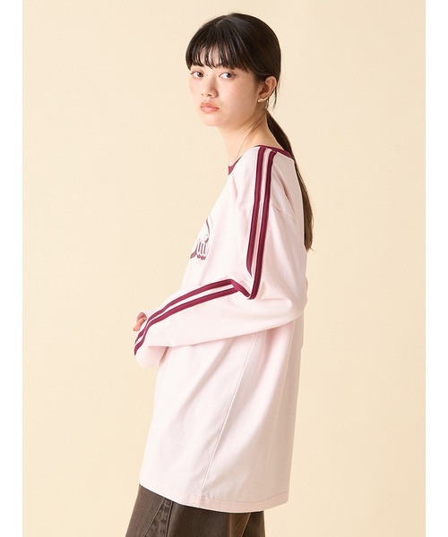 ANNA SUI（アナスイ）の「【LILY BROWN ×ANNA SUI】サイドラインロンT（Tシャツ/カットソー・レディース・ピンク/ブラック/オフホワイト・FREE）」の8枚目の写真