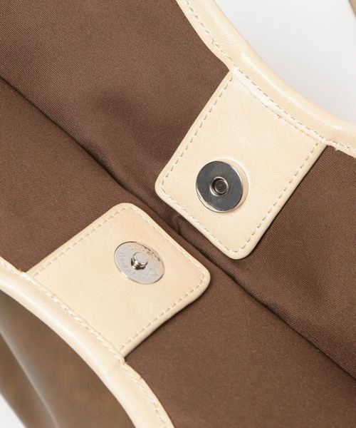 LOWRYS FARM（ローリーズファーム）の「２ＳＥＴベルトトートＢＡＧ　607119（トートバッグ・レディース・ブラウン/ブラック・FREE）」の10枚目の写真
