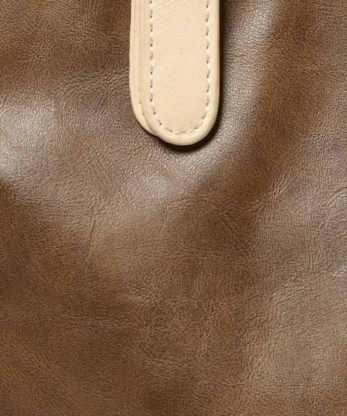 LOWRYS FARM（ローリーズファーム）の「２ＳＥＴベルトトートＢＡＧ　607119（トートバッグ・レディース・ブラウン/ブラック・FREE）」の20枚目の写真