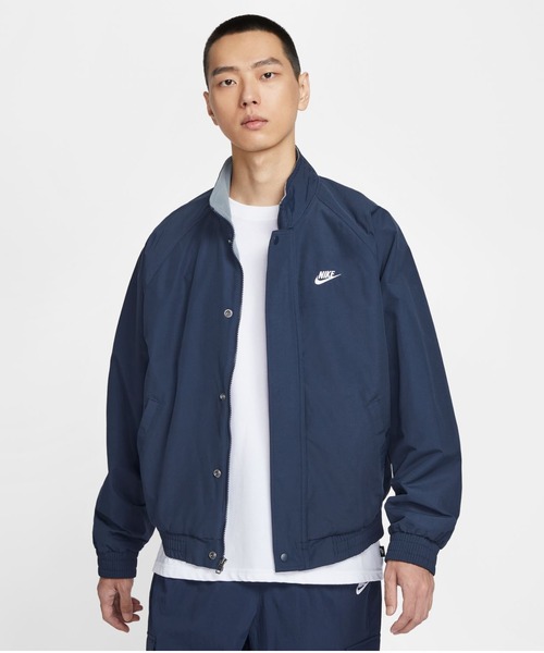 NIKE（ナイキ）の「ナイキ NIKE ナイキ クラブ フューチュラ ジャケット（ナイロンジャケット・メンズ・ベージュ/ネイビー/ブラック・S/M/L/LL/3L）」の3枚目の写真