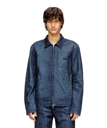 未使用級 DIESEL ディーゼル ジップアップデニムジャケット DIESEL ディーゼル ジップアップデニムジャケット メンズ