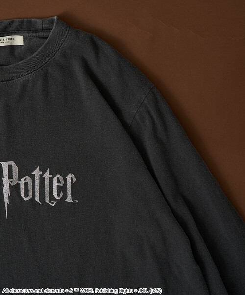 FREAK'S STORE(フリークスストア)の「『Harry Potter』 ロゴロンT(Tシャツ/カットソー・レディース・ブラウン/チャコールグレー・X-LARGE/フリ-)」の10枚目の写真