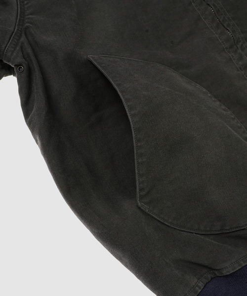 BOW WOW(バウワウ)の「USN DECK ZIP JACKET AGED(ブルゾン・メンズ・ネイビー系・L)」の7枚目の写真