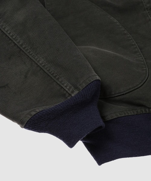 BOW WOW(バウワウ)の「USN DECK ZIP JACKET AGED(ブルゾン・メンズ・ネイビー系・L)」の6枚目の写真