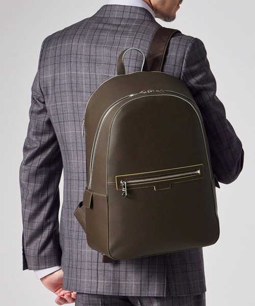 Paul Smith レザービジネスリュック ポールスミス Paul Smith リュックバッグ （Black） -waja bazar