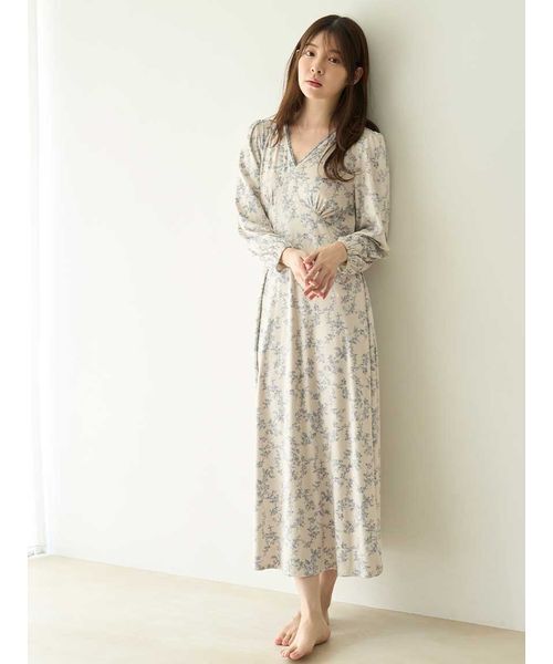 シルキーフリースワンピース（ルームウェア/パジャマ）｜SNIDEL HOME