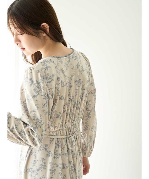 SNIDEL  シルキーフリースワンピース SNIDEL HOME（スナイデルホーム）の「シルキーフリースワンピース