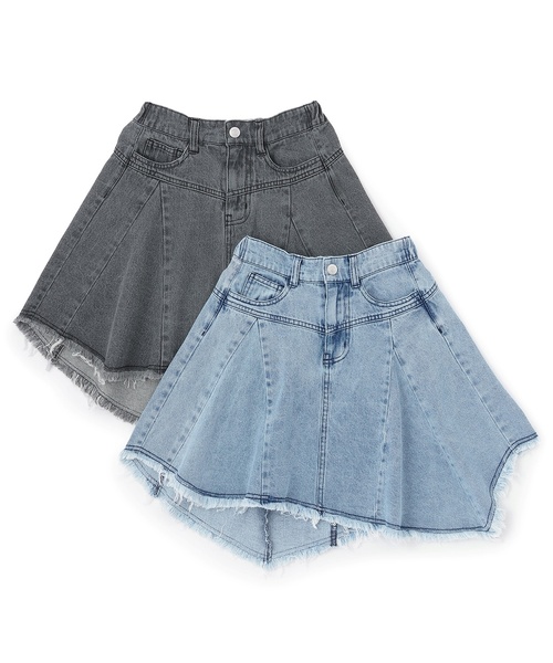 by LOVEiT(バイラビット)の「ヘムポイントヴィンテージスカート(スカート・キッズ・ブラック/ネイビー・140cm/150cm/130cm/120cm/160cm)」の9枚目の写真