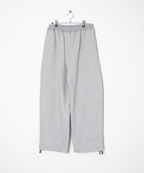 SOLAMONAT(ソラモナ)の「ふわりと裏毛 ワイドパンツ(その他パンツ・レディース・杢グレー/ストーン・M/L)」の8枚目の写真