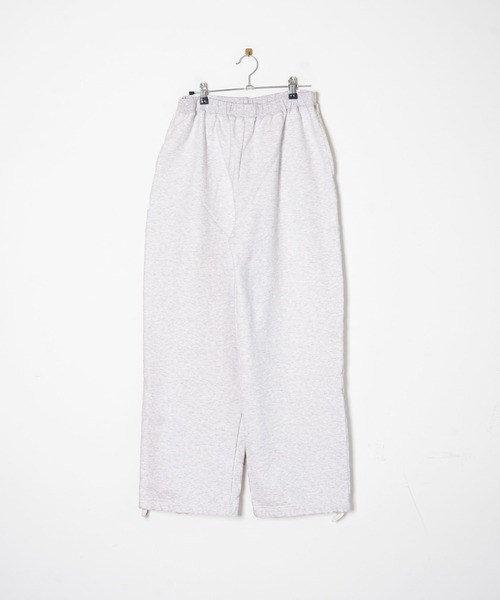 SOLAMONAT(ソラモナ)の「ふわりと裏毛 ワイドパンツ(その他パンツ・レディース・杢グレー/ストーン・M/L)」の12枚目の写真