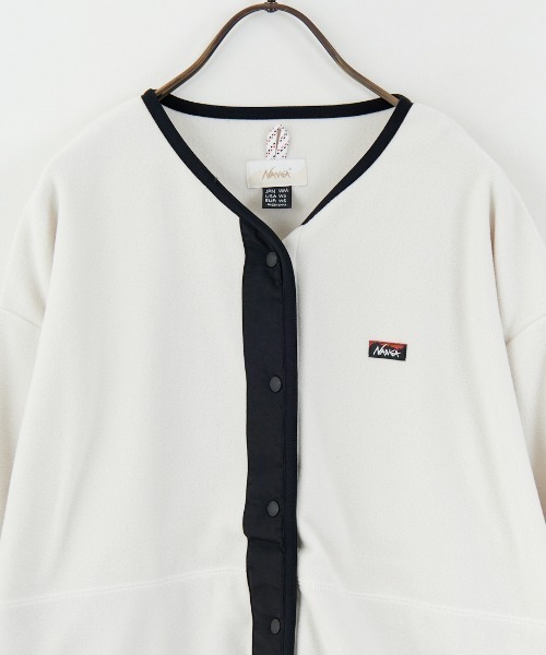 NANGA（ナンガ）の「[NANGA/ナンガ] エアウォーム フリースカーディガン（その他アウター・レディース・ブラック/アイボリー・WM）」の12枚目の写真