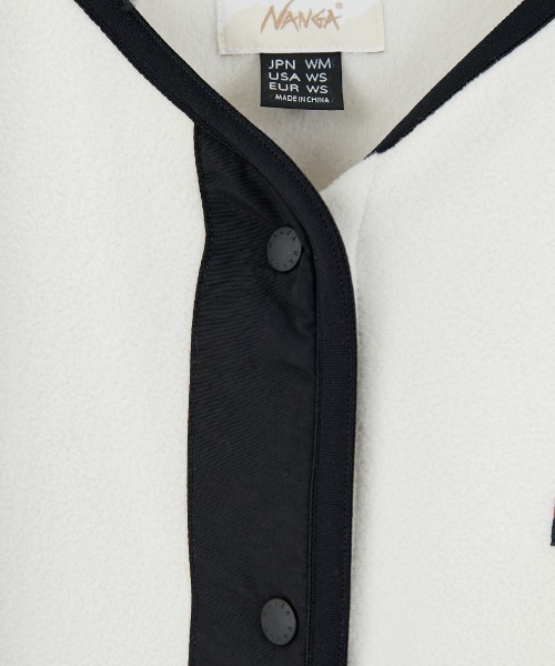 NANGA（ナンガ）の「[NANGA/ナンガ] エアウォーム フリースカーディガン（その他アウター・レディース・ブラック/アイボリー・WM）」の13枚目の写真