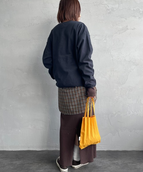 NANGA（ナンガ）の「[NANGA/ナンガ] エアウォーム フリースカーディガン（その他アウター・レディース・ブラック/アイボリー・WM）」の3枚目の写真