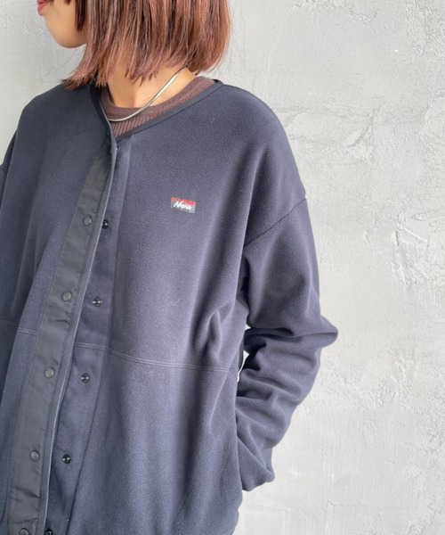 NANGA（ナンガ）の「[NANGA/ナンガ] エアウォーム フリースカーディガン（その他アウター・レディース・ブラック/アイボリー・WM）」の6枚目の写真