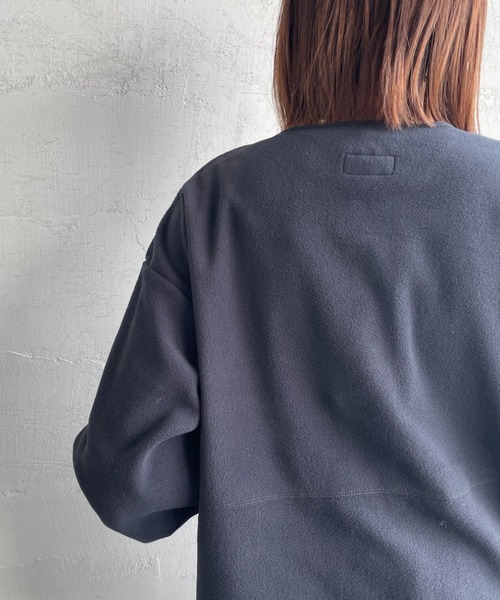 NANGA（ナンガ）の「[NANGA/ナンガ] エアウォーム フリースカーディガン（その他アウター・レディース・ブラック/アイボリー・WM）」の7枚目の写真