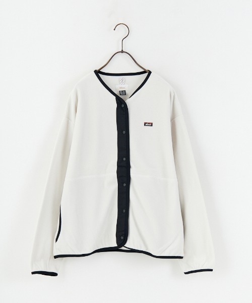 NANGA（ナンガ）の「[NANGA/ナンガ] エアウォーム フリースカーディガン（その他アウター・レディース・ブラック/アイボリー・WM）」の10枚目の写真