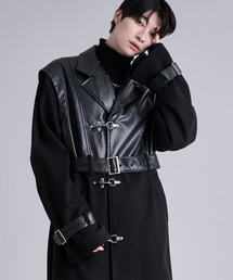 セール】Ellno de Mavie｜エルノデメヴィのトレンチコート（ブラック