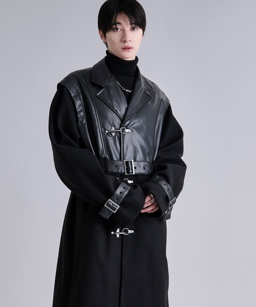 セール】ファイヤーフックキリカエロングコート/UNISEX（トレンチ