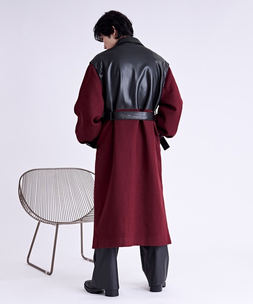 セール】ファイヤーフックキリカエロングコート/UNISEX（トレンチ