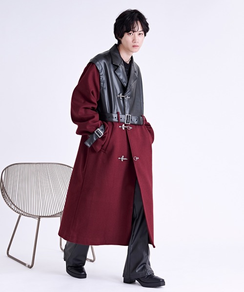 セール】ファイヤーフックキリカエロングコート/UNISEX（トレンチ