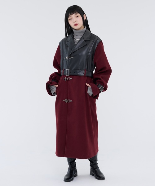 セール】ファイヤーフックキリカエロングコート/UNISEX（トレンチ