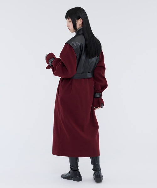 ファイヤーフックキリカエロングコート/UNISEX（トレンチコート