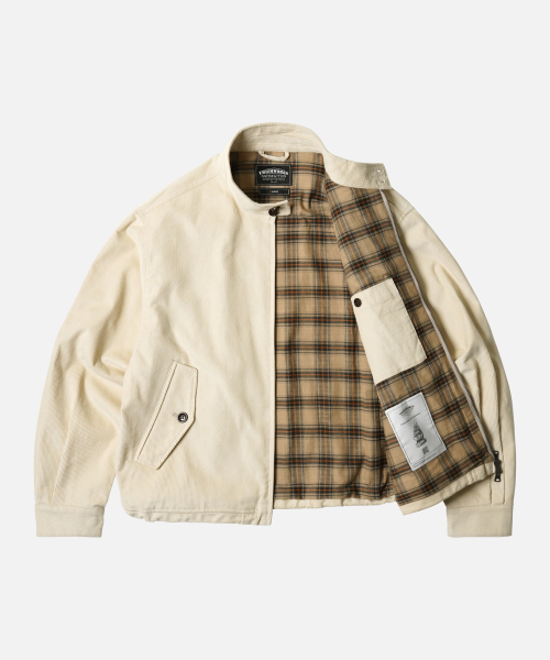 FRIZMWORKS(フリズムワークス)の「CORDUROY BUDDY HARRINGTON JACKET _ CREAM(その他アウター・メンズ・その他・SMALL/MEDIUM/LARGE/X-LARGE)」の2枚目の写真