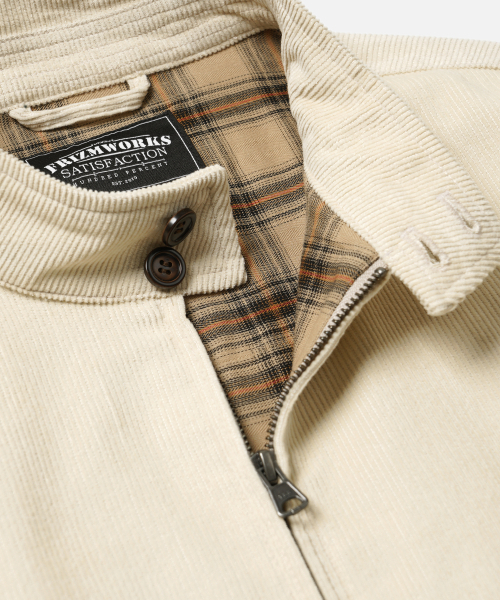 FRIZMWORKS(フリズムワークス)の「CORDUROY BUDDY HARRINGTON JACKET _ CREAM(その他アウター・メンズ・その他・SMALL/MEDIUM/LARGE/X-LARGE)」の5枚目の写真