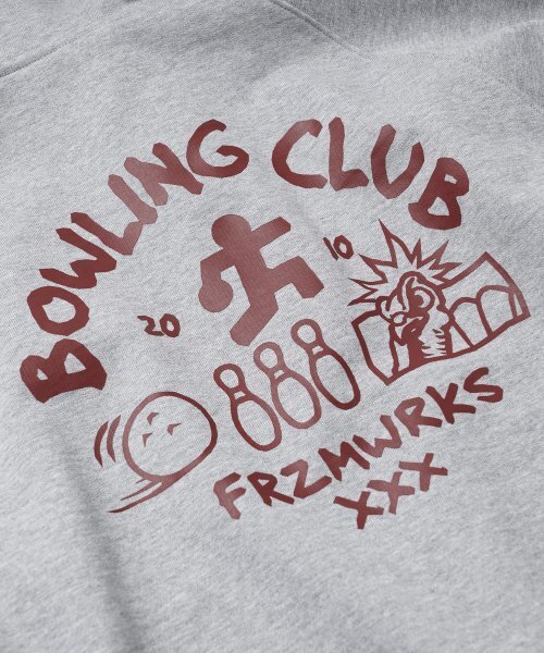 FRIZMWORKS(フリズムワークス)の「XXX BOWLING CLUB HOODY _ GRAY(パーカー・メンズ・その他・MEDIUM/LARGE/X-LARGE)」の8枚目の写真