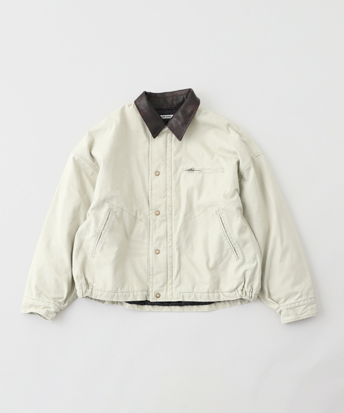 JOINT WORKS(ジョイントワークス)の「J ヘビーダックパデッドブルゾン(ブルゾン・メンズ・ブラック/アイボリー/ブラウン・MEDIUM/LARGE)」の2枚目の写真