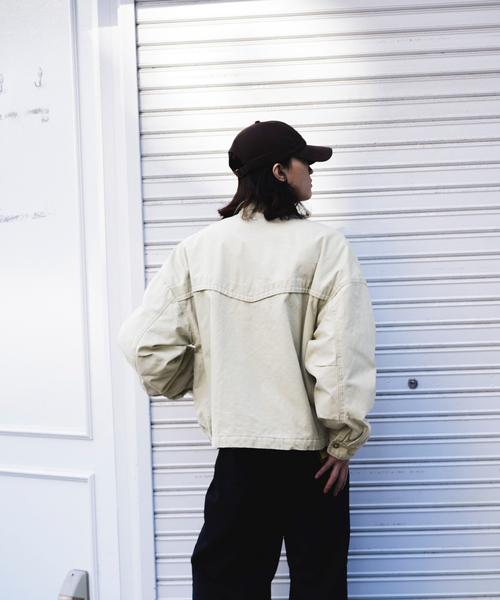 JOINT WORKS(ジョイントワークス)の「J ヘビーダックパデッドブルゾン(ブルゾン・メンズ・ブラック/アイボリー/ブラウン・MEDIUM/LARGE)」の10枚目の写真