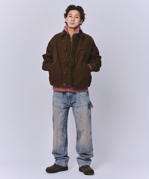 JOINT WORKS(ジョイントワークス)の「J ヘビーダックパデッドブルゾン(ブルゾン・メンズ・ブラック/アイボリー/ブラウン・MEDIUM/LARGE)」の17枚目の写真